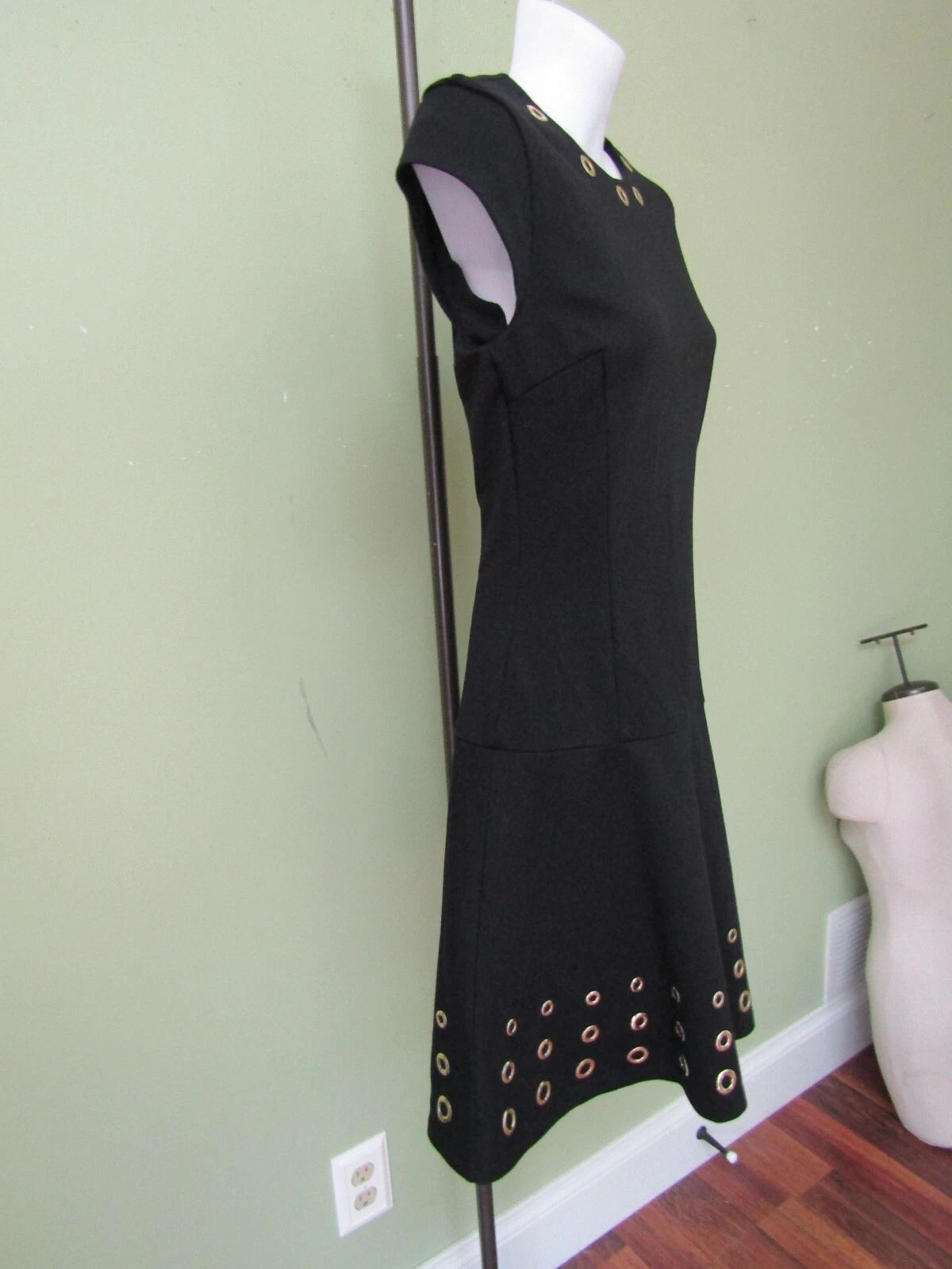 ABITO RIVETTO NERO MICHAEL KORS TAGLIA 2 OTTIMO