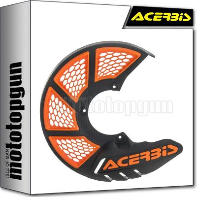 acerbis disc cover x-brake 2.0 black orange beta rr 350 4t 2015 15 2016 16