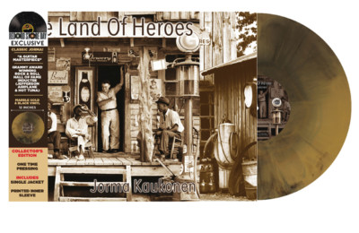 JORMA KAUKONEN - The Land Of Heroes - Gold Black Marbled Vinyl LP RSD 2022 - NEU