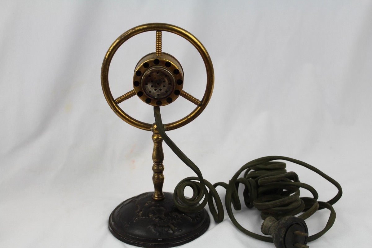 1920's Vintage Microphone Cigarette Lighter Globe Base | eBay