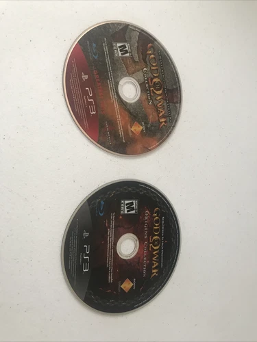 God Of War origins collection for PS3 video Game  lot of 2 Disc only