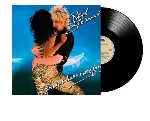 LP/ロッド・スチュワート/カムフラージュ　P-11478　帯付　h254w71 Rod Stewart Camouflage 1984 Warner Bros P-11478 Japan LP Obi Vinyl