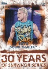 2018 TOPPS WWE WRESTLING UNDISPUTED ORANGE PARALLEL CARD DOLPH ZIGGLER #SS-20