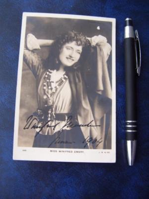 Winifred Emery Autogramm (Code J21) bitte nach unten scrollen