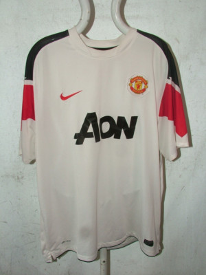 Vintage Original 2010 2011 Manchester United Auswärts Fußball Trikot XXL 52 Zoll
