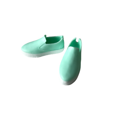 Creatable World Doll Shoes Mint Green Slip On Tennis Shoes