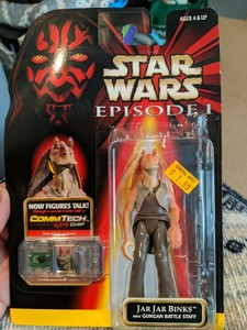 star wars episode 1 jar jar binks action figure
