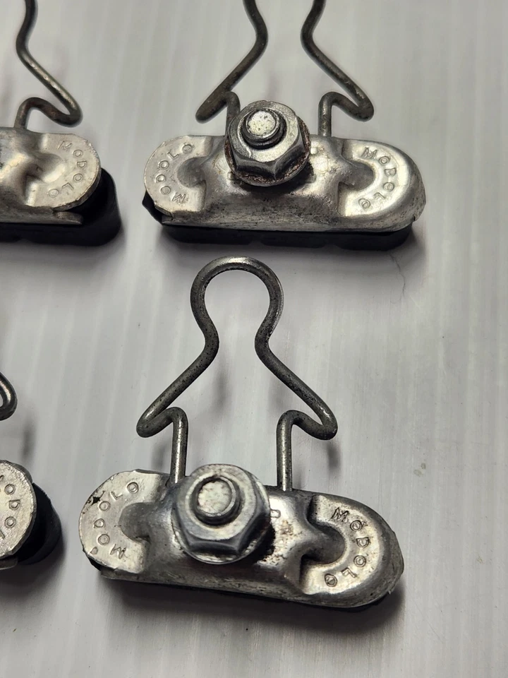 Juego de 4 pastillas de freno para bicicleta de carretera Modolo Speedy vintage Cinelli Trek Schwinn Foto 2 de 4