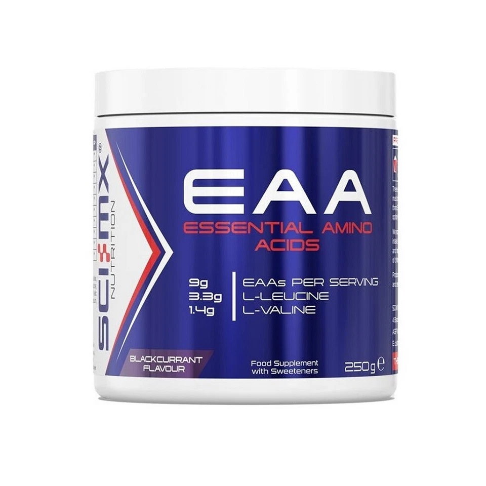 Sci-Mx Nutrition EAA 250g Essential Amino Acids BCAA Powder Vegan Vegetarian