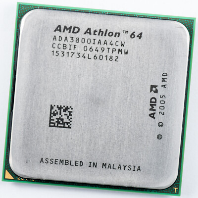 AMD Athlon 64 3800+ ADA3800IAA4CW AM2 Orleans 59W Single Core Processor 2.4GHz