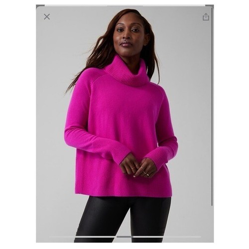 Athleta Wool Cashmere Aspen Turtleneck 