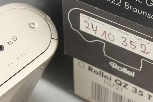 ⏯️[Quasi come nuovo] Rollei QZ 35T con 38-90 mm f2.8-5.6 Porsche progettato dal GIAPPONE 918A - Foto 12 di 12