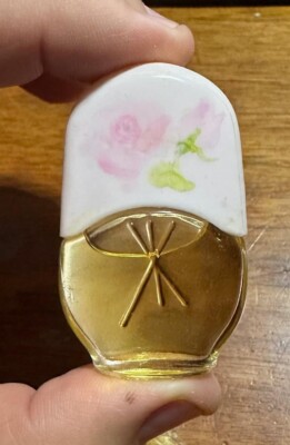 Vintage Le Jardin FLEUR DE ROSE Eau De Cologne .12 OZ Mini Travel Size