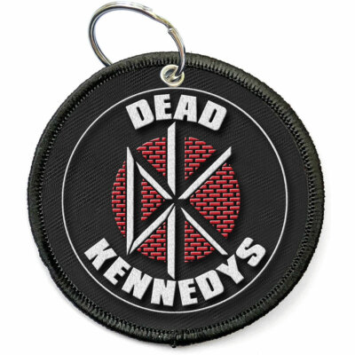 Dead Kennedys doppelseitiger Stoff-Schlüsselanhänger 80 mm x 80 mm PREIS BIS KLAR!