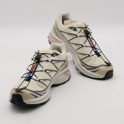 L47581200 Salomon XT-6 GORE-TEX Almond Milk Feather Gray Pale