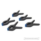 Silverline 160mm Spring Clamps set of 5 250150