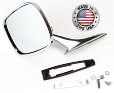1969 - 1972 Nova Exterior Chrome Door Mirror, Right Hand, OE Style USA Made, NEW