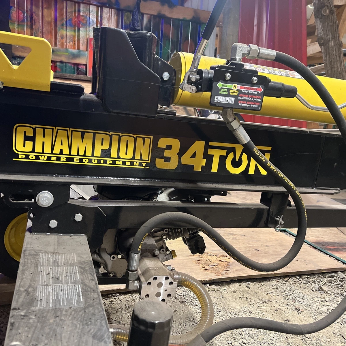 34 ton champion log splitter deals