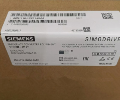 6SN1118-1NK01-0AA2 NEW SIEMENS SIMODRIVE 611 U BLOCK MODULE 6SN1118-1NK01-0AA2