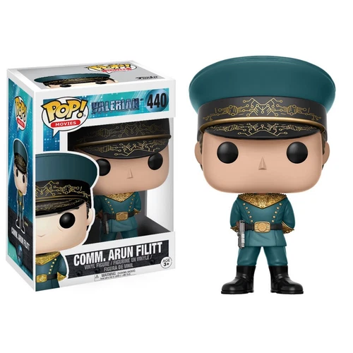 Funko POP! Movies - Valerian Vinyl Figure - COMMANDER ARUN FILITT - New in Box