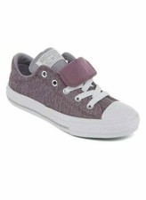 Converse All Star Athletic Shoe Girls Sz 1 Maddie CTAS Double Tongue NIB