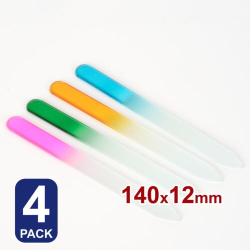 4X Durable Nail File Crystal Glass Buffer Art Files Manicure Device Acrylic Gel - Picture 2 of 6