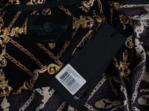 Mens Soul Star Shirt Size Medium Made in India BNWT Long Sleeves Rare Bollywood - Picture 5 of 5