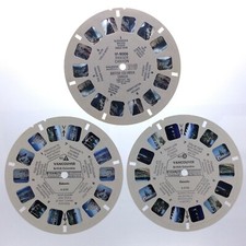 Lot Of 3 British Columbia Slides Vancouver Canada View Master Sawyers Reel S434