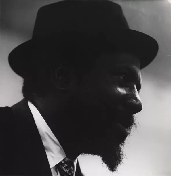 Thelonious Monk Profile Wearing Hat Sankei Hall Tokyo OLD JAZZ PHOTO | eBay