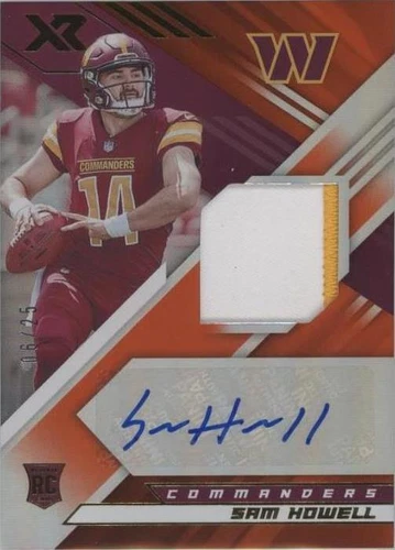 2022 Panini XR Sam Howell #RSA-SH