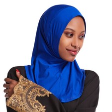 Ramadan One Piece Amira Hijab Women Ready Made Scarf Pull On Instant Headscarf