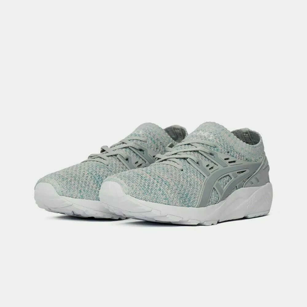 Origin Asics Running Gel Kayano Trainer Knit Glacier Grey Trainers HN7M4 9696