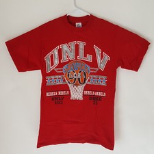 Vintage 1990 UNLV University of Las Vegas NCAA Championship T-Shirt size Medium