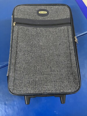 Saks Fifth Avenue Vintage Tweed Koffer New York