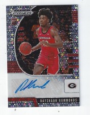 2020-21 Panini Prizm Draft Picks Prospect Autographs Fast Break #54 Rayshaun Ham