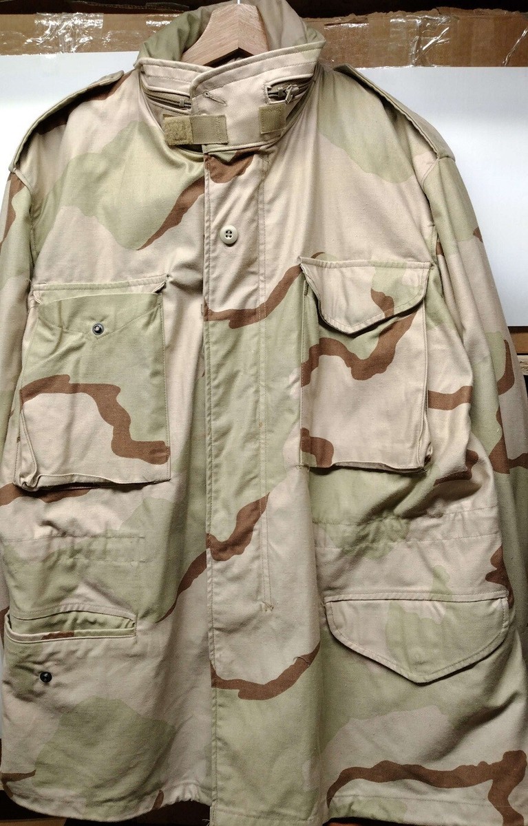 Military M65 Field Jacket Desert Camo Used | eBay