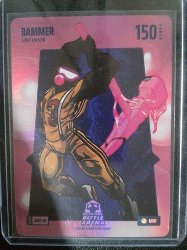 Bo Jackson Battle Arena First Edition Rare Bammer Card BGBF-39 Gum Bam Adebayo