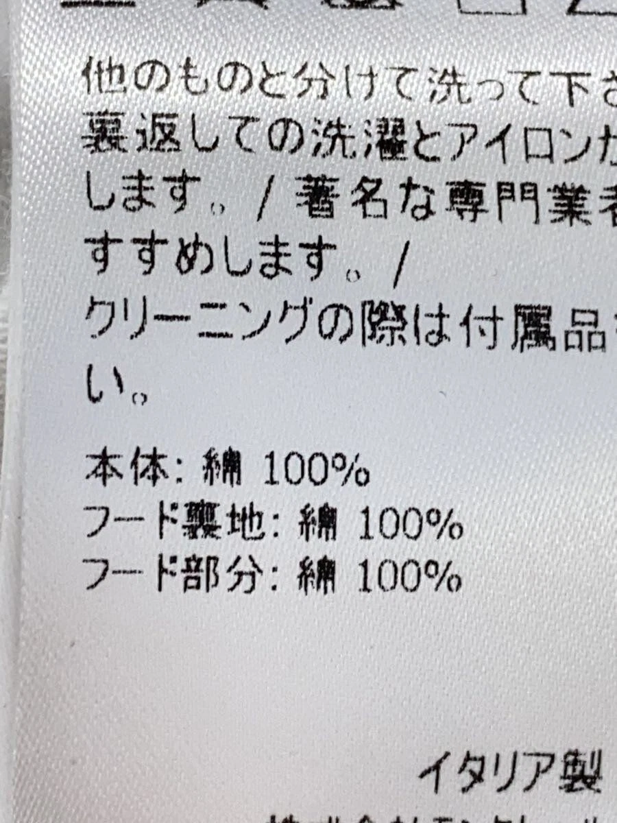 Felpa con cappuccio MONCLER XL cotone WHT F10918G71900 20SS LOGO POPOVER HOODY usata