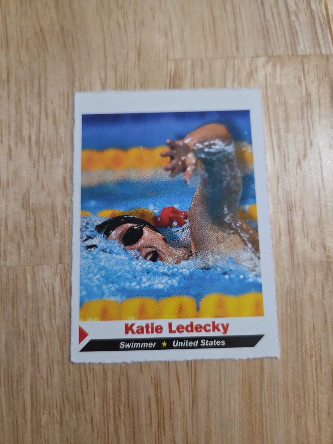 2013 Sports Illustrated SI For Kids KATIE LEDECKY #274 Rookie RC Swimming Card