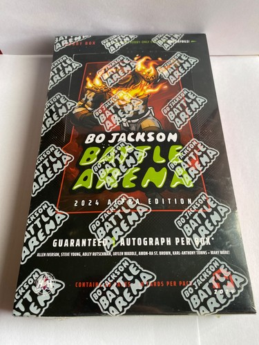 Bo Jackson Battle Arena 2024 Alpha Edition Hobby Box Factory Sealed