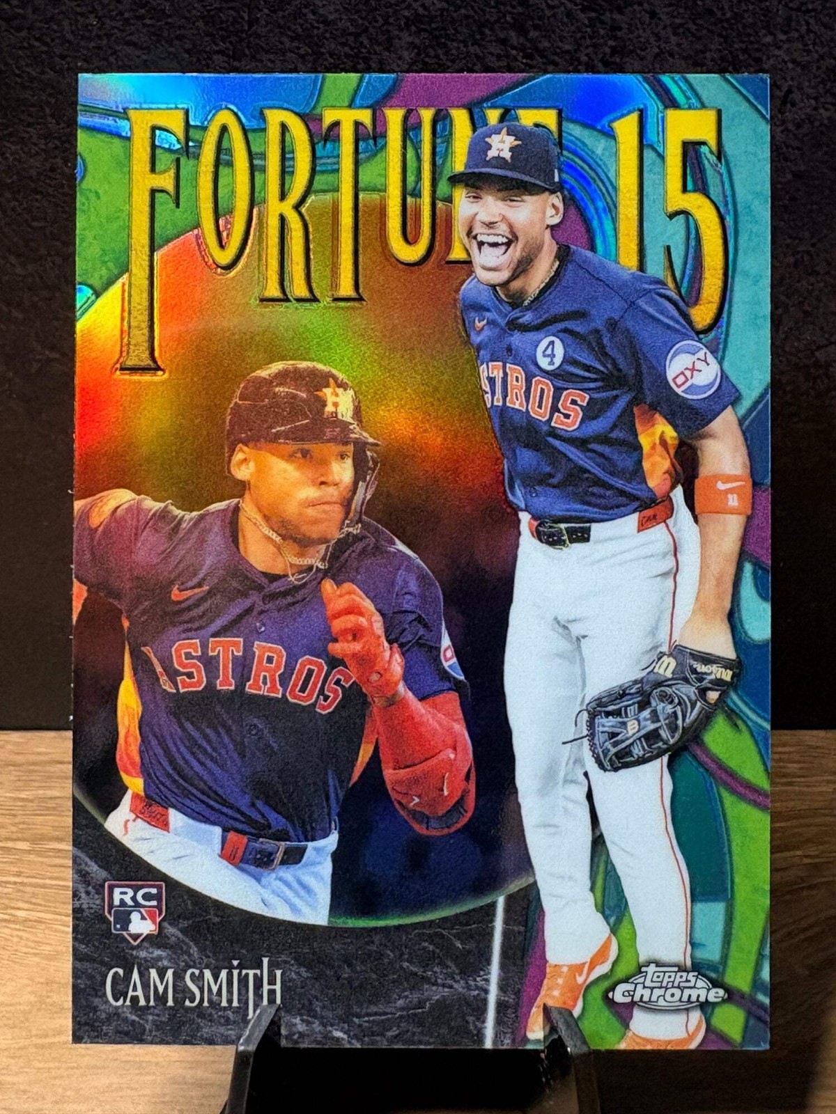 Cam Smith (RC Refractor) - 2025 Topps Chrome Fortune 15 #F15-25