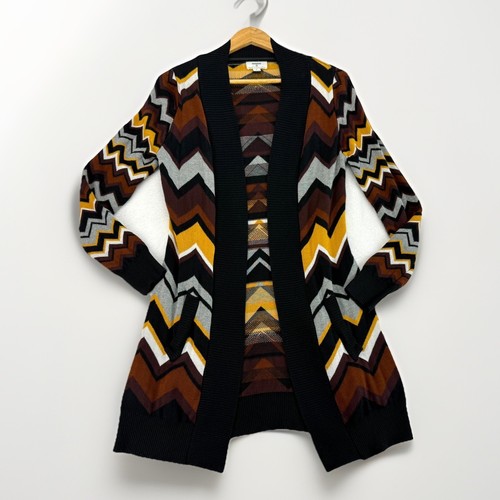 Missoni X Target Damen offene Strickjacke Staubtuch Pullover Gr. S Jubiläum Geometrisch - Bild 3 von 18