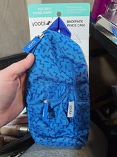 Mini Backpack Pencil Case - Yoobi  Attach to Notebook, Journal, Comp Book etc...