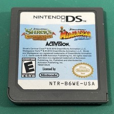 2-in-1 Party Pack Shrek/ Madagascar Nintendo DS Video Game - Game Only