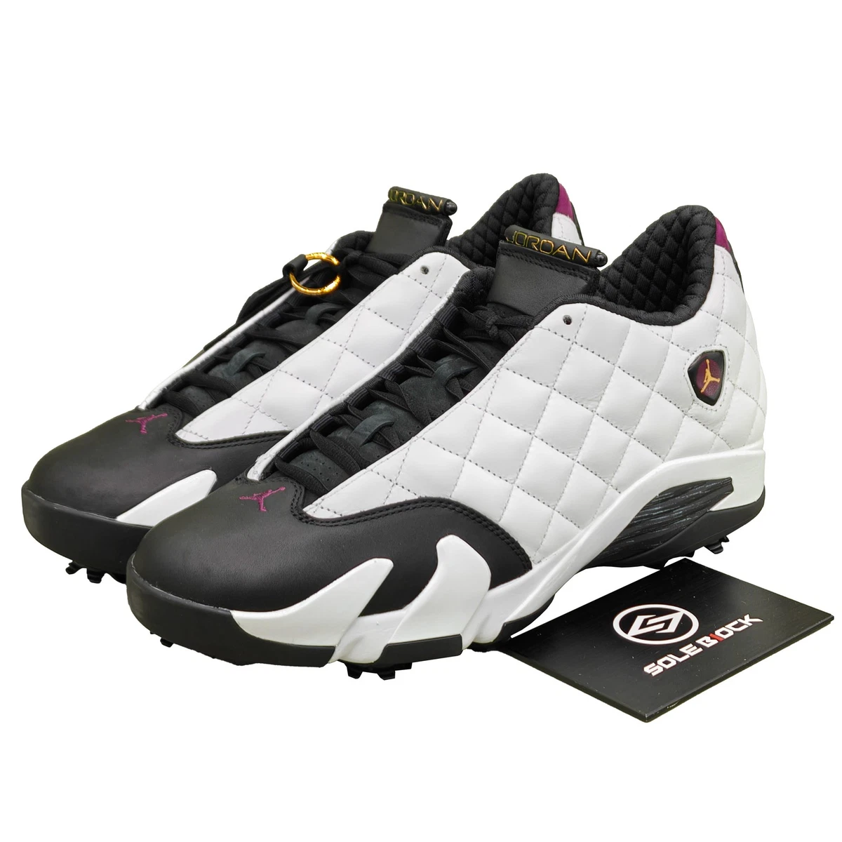 Jordan 14 Retro Golf Bordeaux for Sale | Authenticity Guaranteed