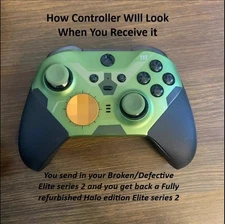 Xbox Elite series 2 Controller Repair Refresh Service - Halo Edition Full Refurb