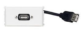 VivoLink WI221275 Outlet Panel USB 2.0 A-A