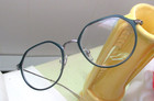 Ray Ban Geometric Semi Hexagonal Eyeglasses Blue Green / Metal Frame Cool Look! — photo 4
