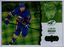2023-24 Upper Deck Ice Lukas Rousek Green Parallel Rookie Card # 119