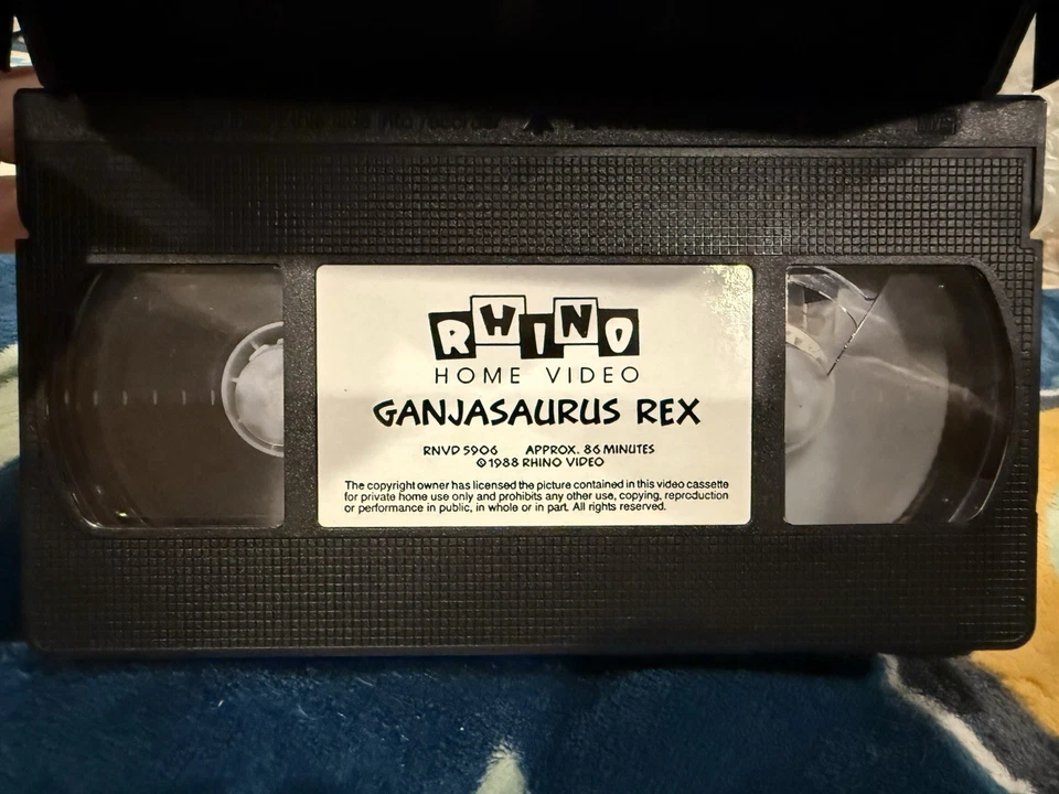 1988 GANJASAURUS  REX VHS Cannabis Marijuana High Times - Image 4 of 4